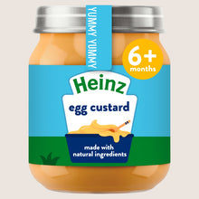 Heinz Egg Custard Baby Food Jar 6+ Months No Artificial Additives 120g