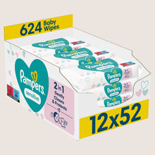 Pampers Sensitive Baby Wipes, 624 Baby Wet Wipes Sensitive Skin