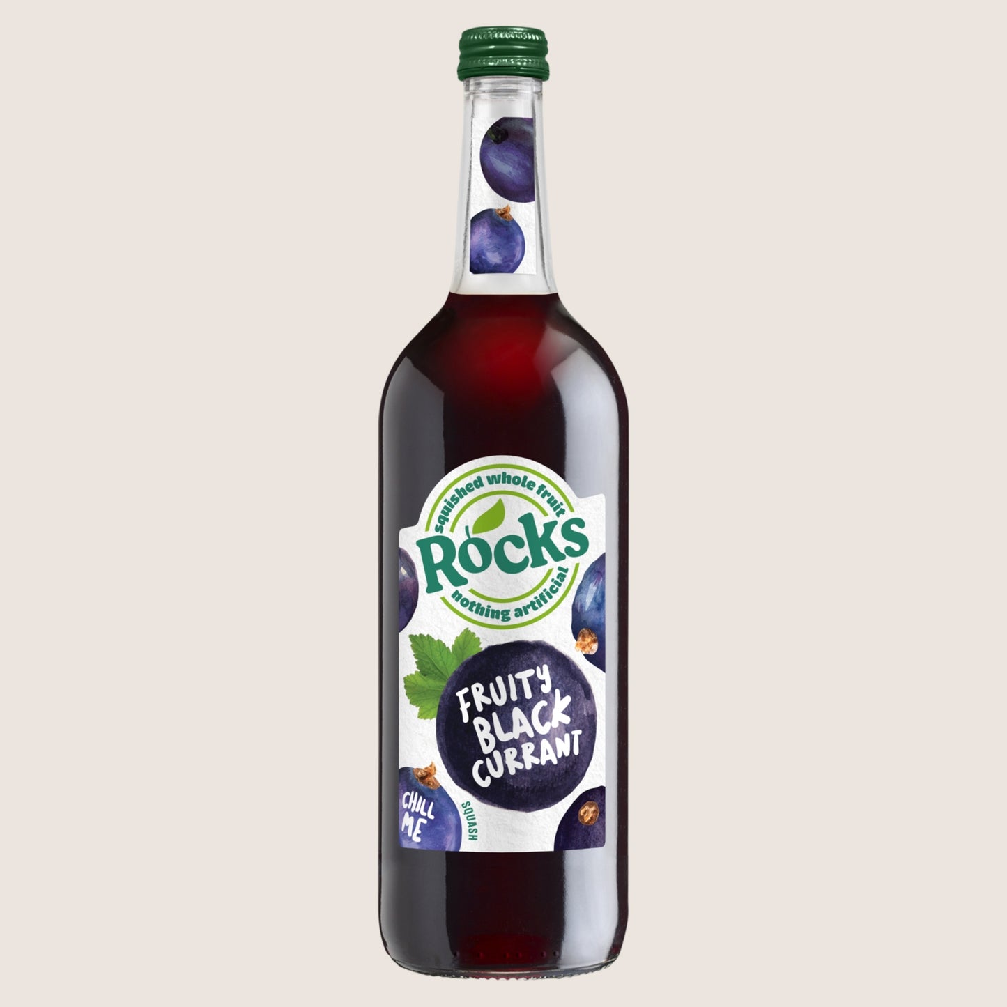 Rocks Fruity Blackcurrants Squash Refreshing 740ml