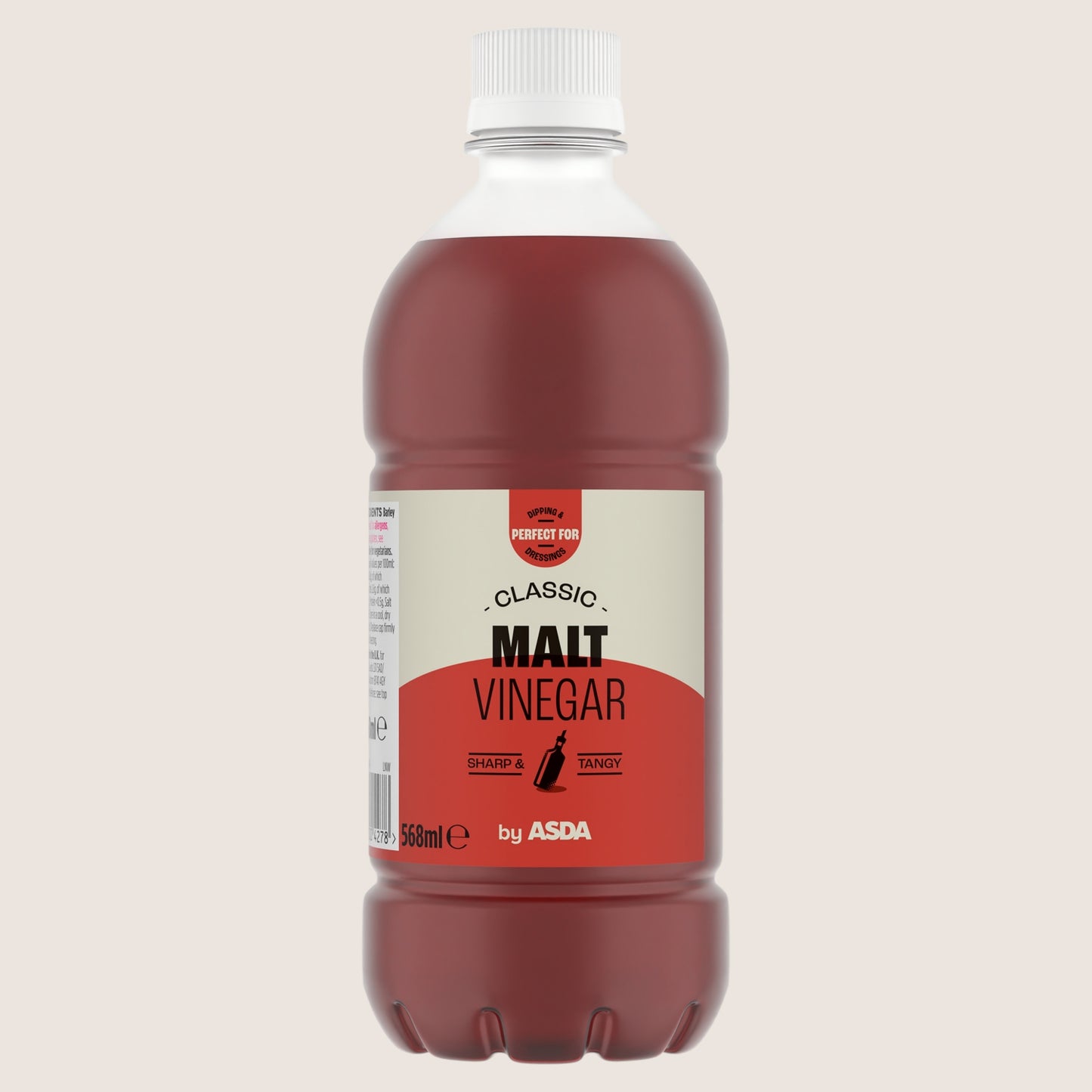 ASDA Classic Malt Vinegar No Artificial Additives 568ml