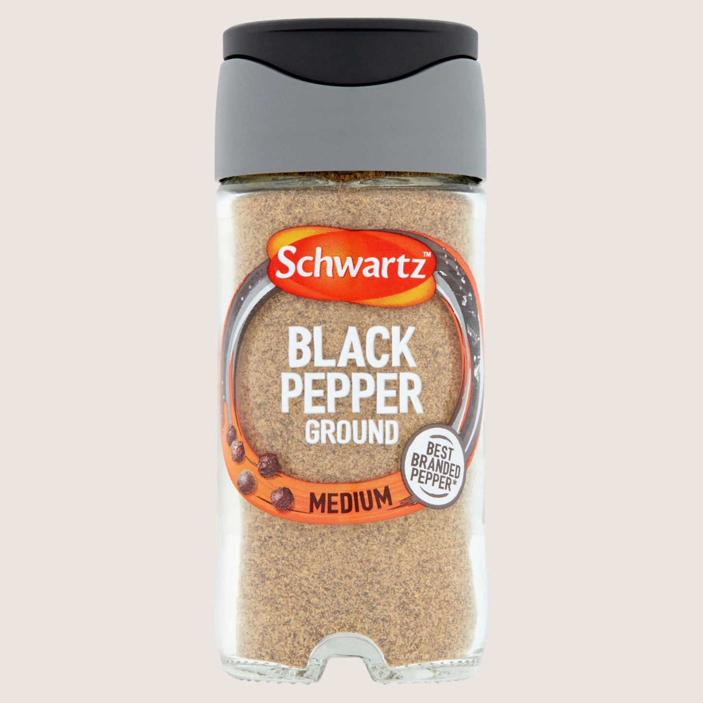 Schwartz Black Pepper Ground Medium No Artificial Additives 33g
