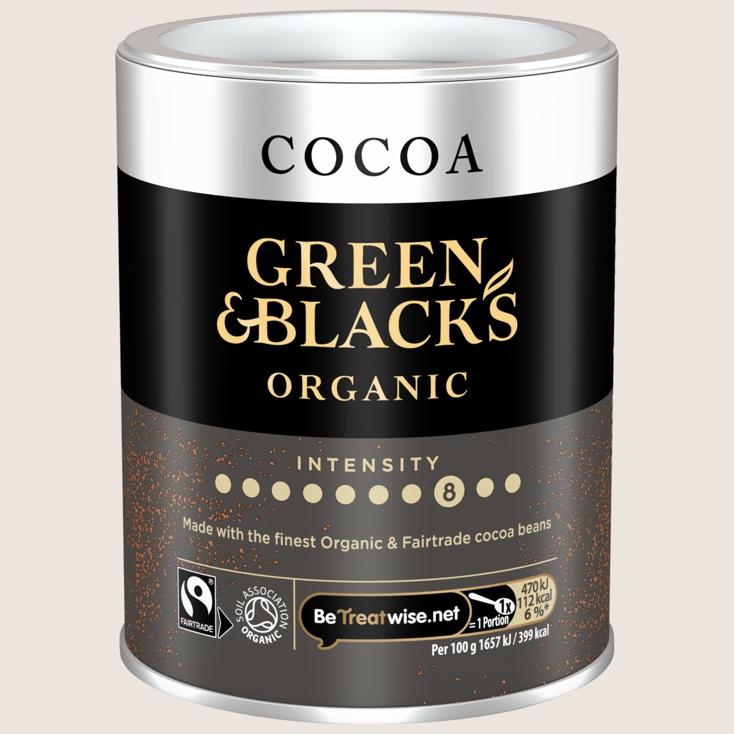 Green & Black's Hot Cocoa Powder Tin Organic 125g