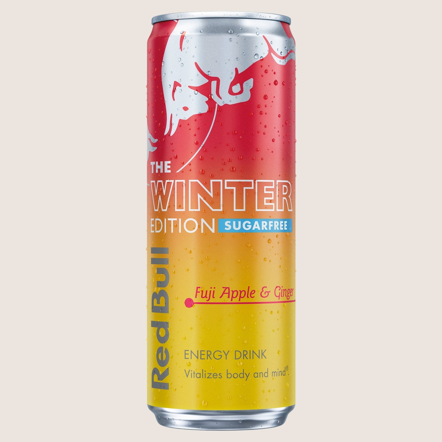 Red Bull Apple Edition Sugarfree Fuji Apple & Ginger Energy Drink Refreshing 355ml