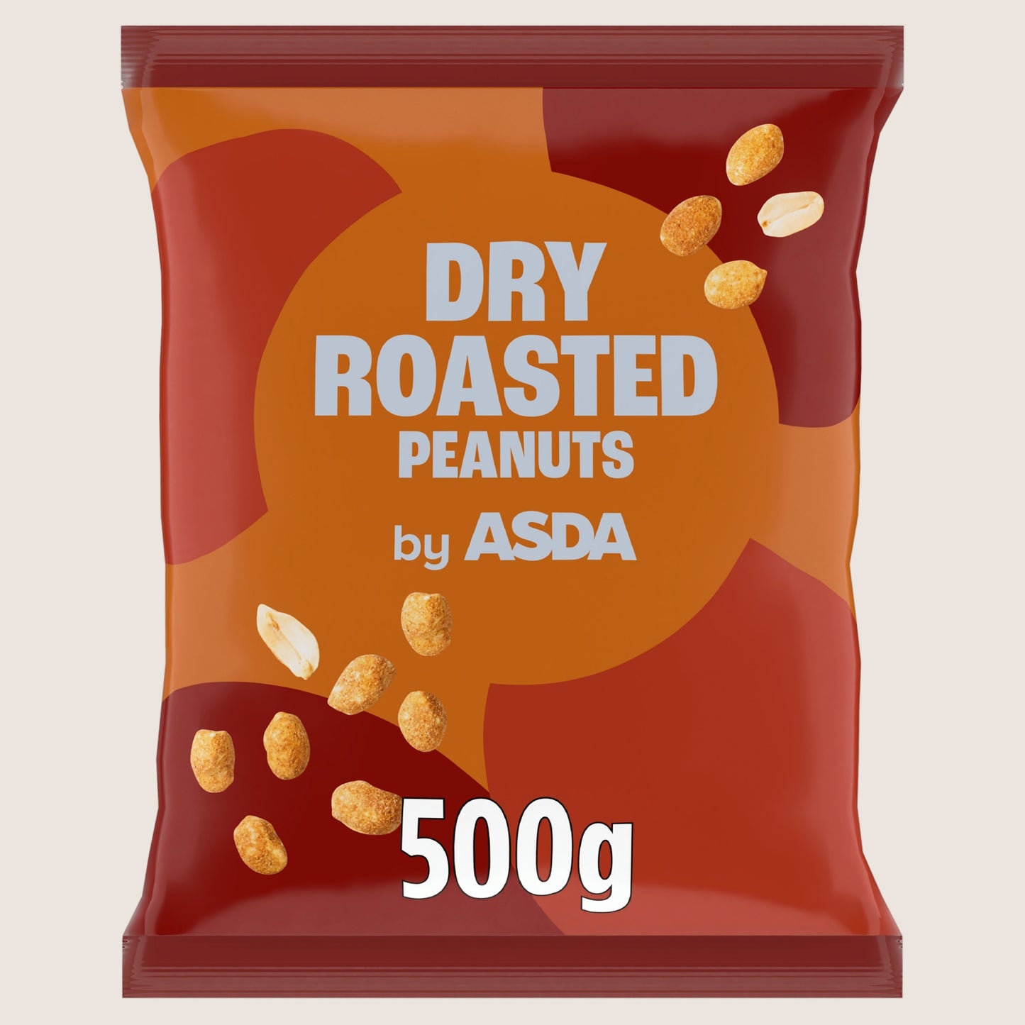 ASDA Dry Roasted Peanuts Multipack 500g