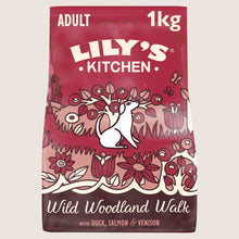 Lily's Kitchen Duck, Salmon & Venison Wild Woodland Walk Complete Adult Dry Dog Food Complete Nutrition 1kg