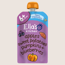 Ella's Kitchen Apple Sweet Potatoes Pumpkin + Blueberries 6+ Months 6 Months Plus 120g