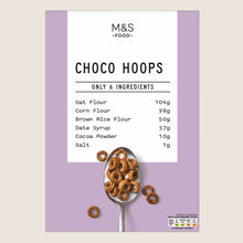 M&S Only 6 Ingredients Choco Hoops 300 g