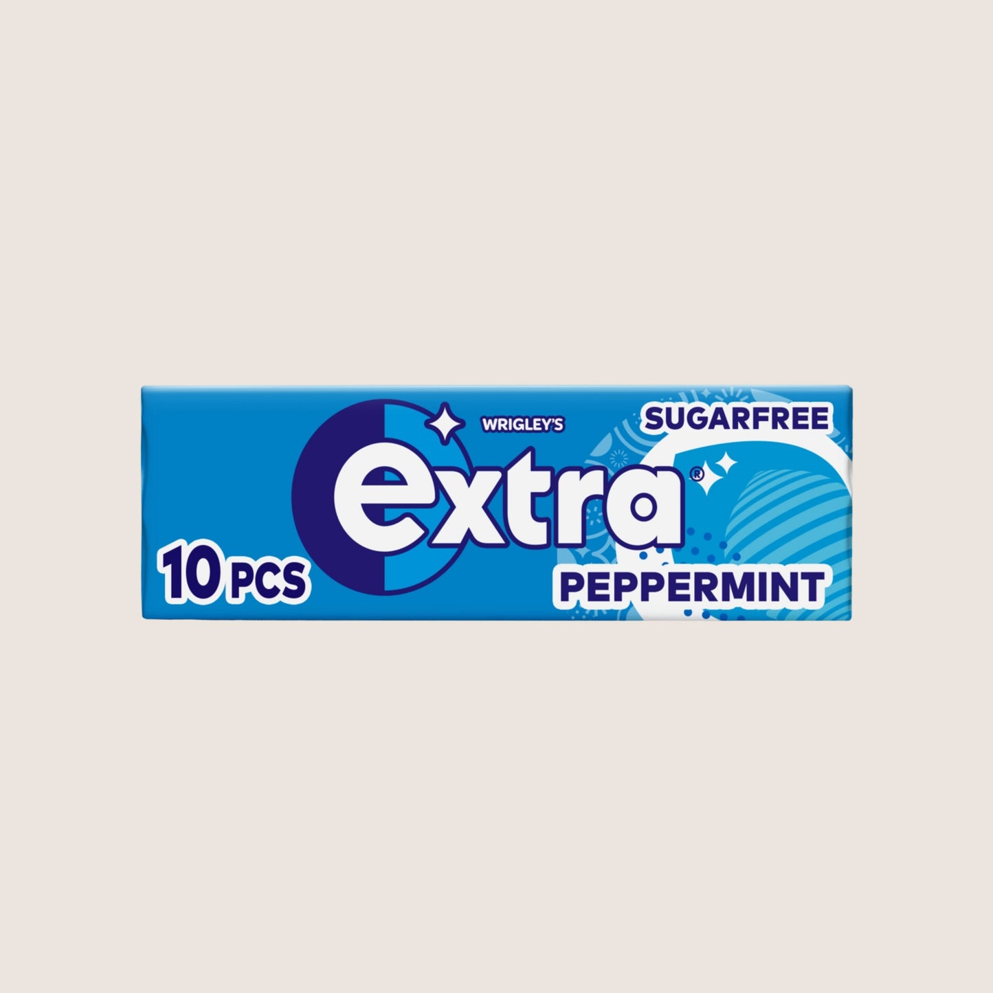 Wrigley's Extra Peppermint Sugarfree Chewing Gum 10 Pieces