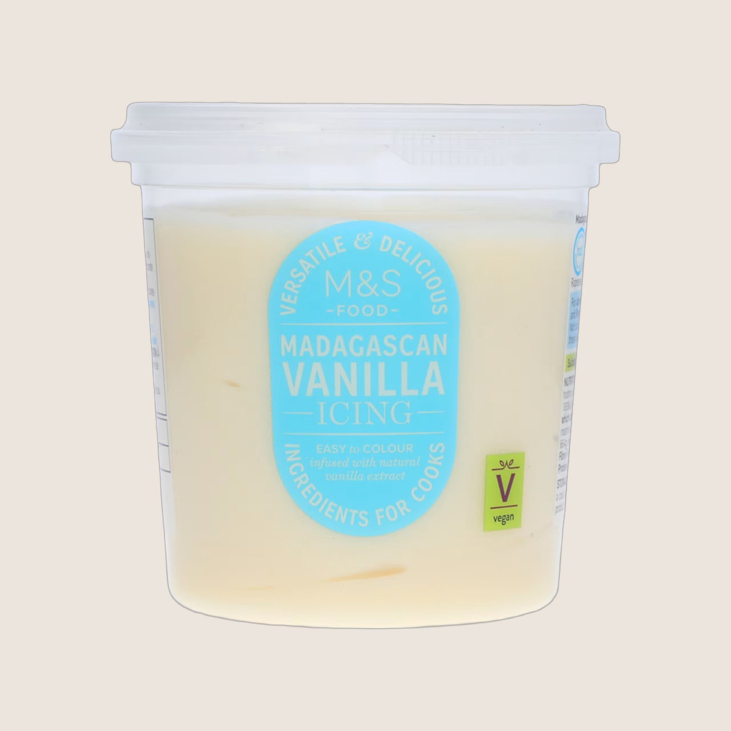 M&S Madagascan Vanilla Icing 400 g