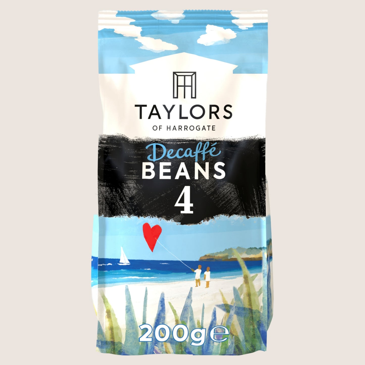 Taylors of Harrogate Decaffé Beans Roast Coffee Decaffeinated 200g
