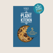 M&S 5 Vegan Chocolate Chunk Cookies Suitable for Vegans 315 g