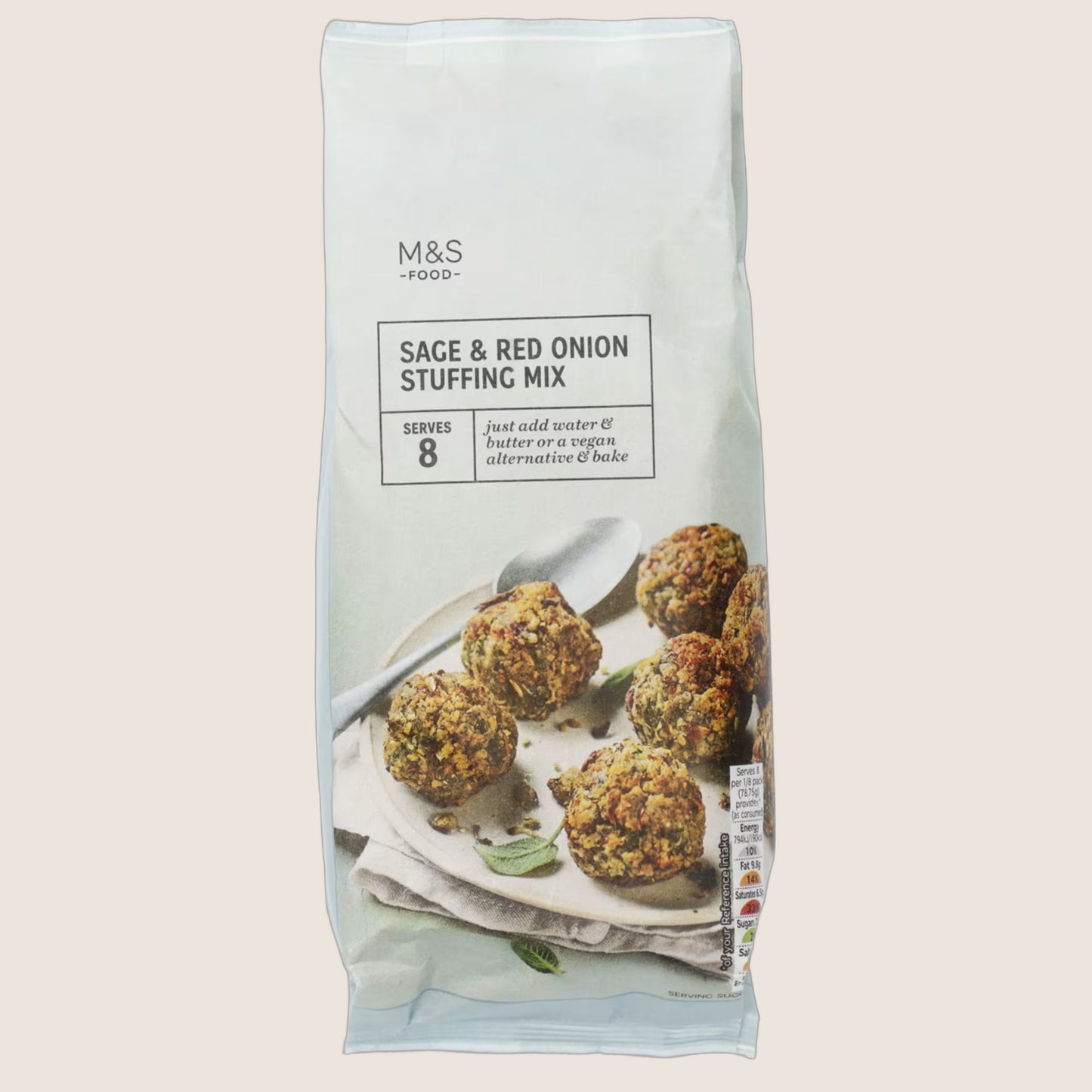 M&S Sage And Red Onion Stuffing Mix 250 g