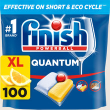 Finish Quantum All In One Dishwasher Tablets Lemon - 100 Tabs
