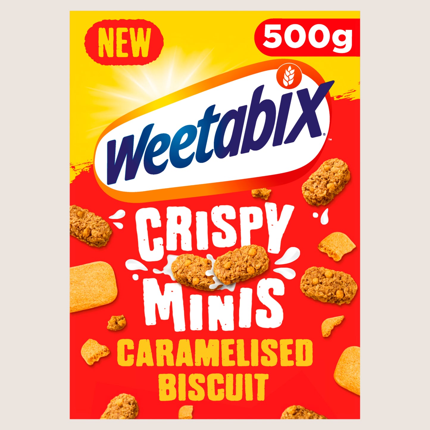 Weetabix Crispy Minis Caramelised Biscuit Wholegrain 500g