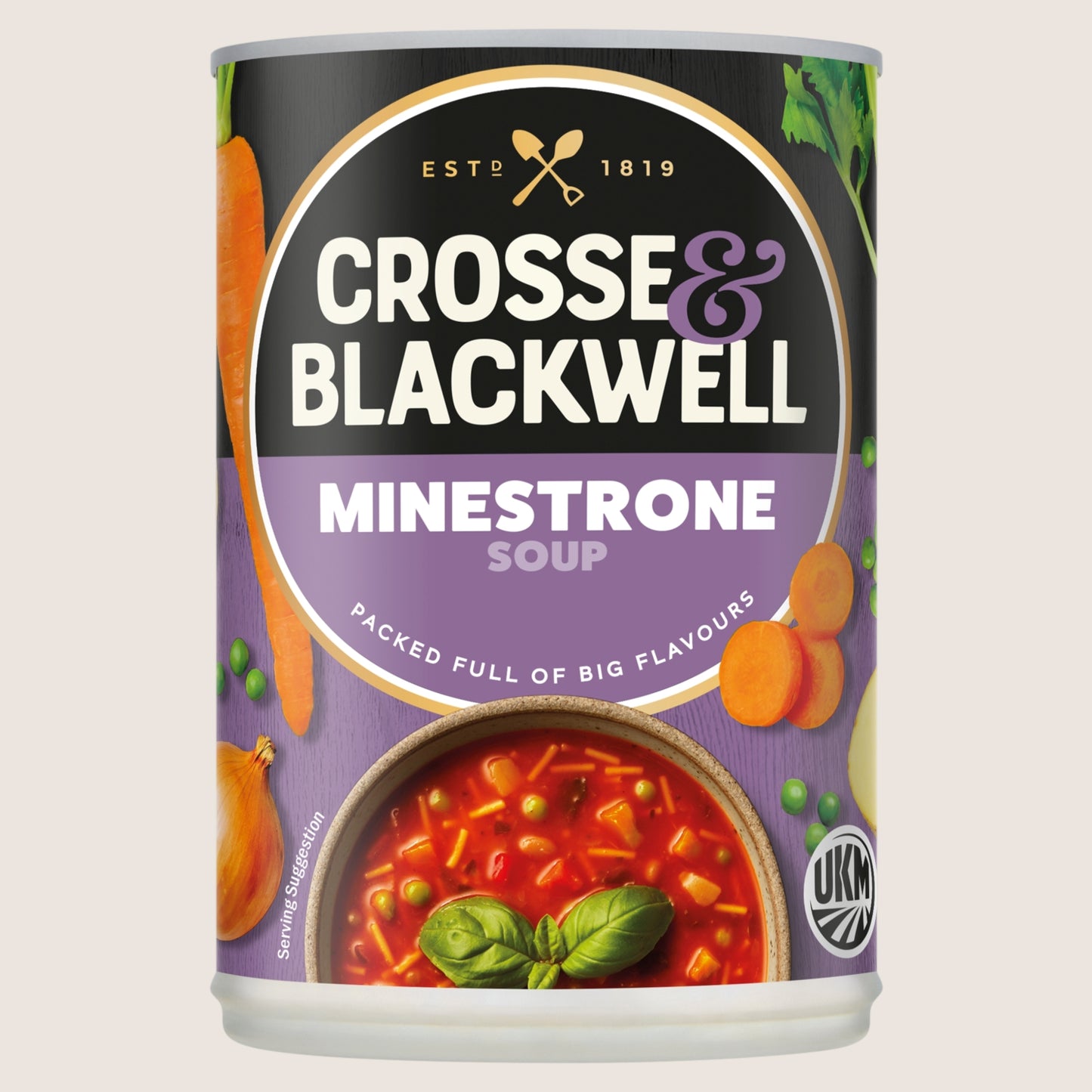 Crosse & Blackwell Minestrone Soup No Artificial Additives 400g