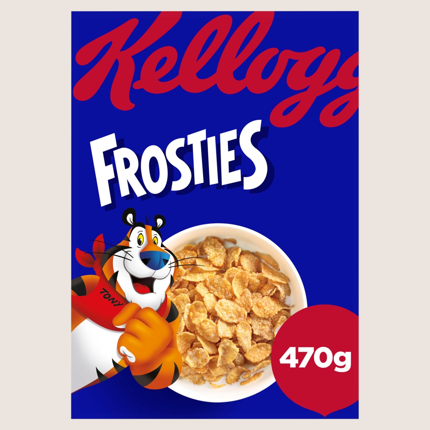 Kellogg's Frosties Breakfast Cereal Vitamin Fortified 470g