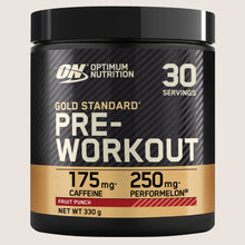 Optimum Nutrition Gold Standard Pre-Workout Powder, Fruit Punch Flavour, 30 servings