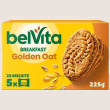 Belvita Golden Oats Cereal Biscuit Snack Bars Multipack  Wholegrain 225g