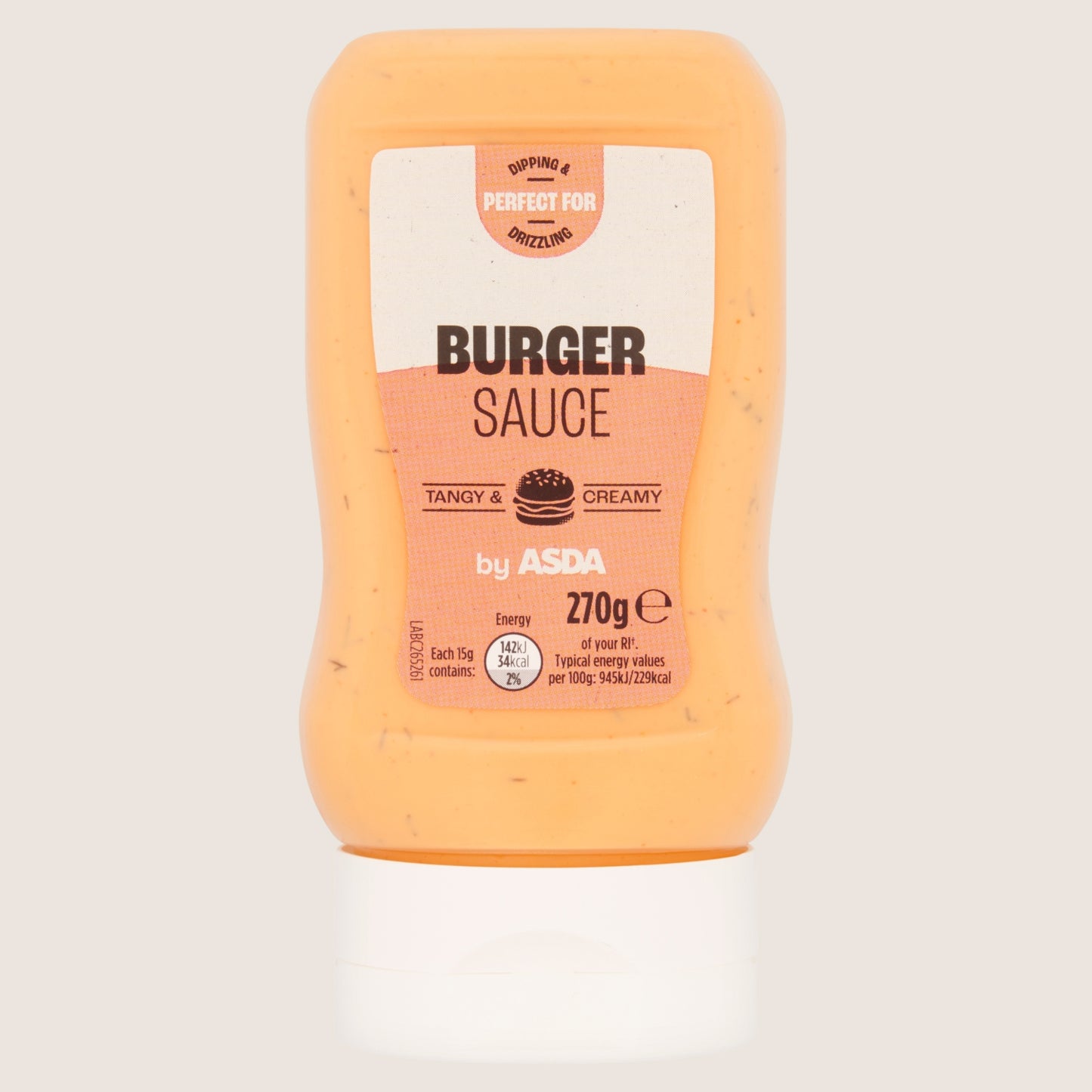 ASDA Burger Sauce No Artificial Additives 270g
