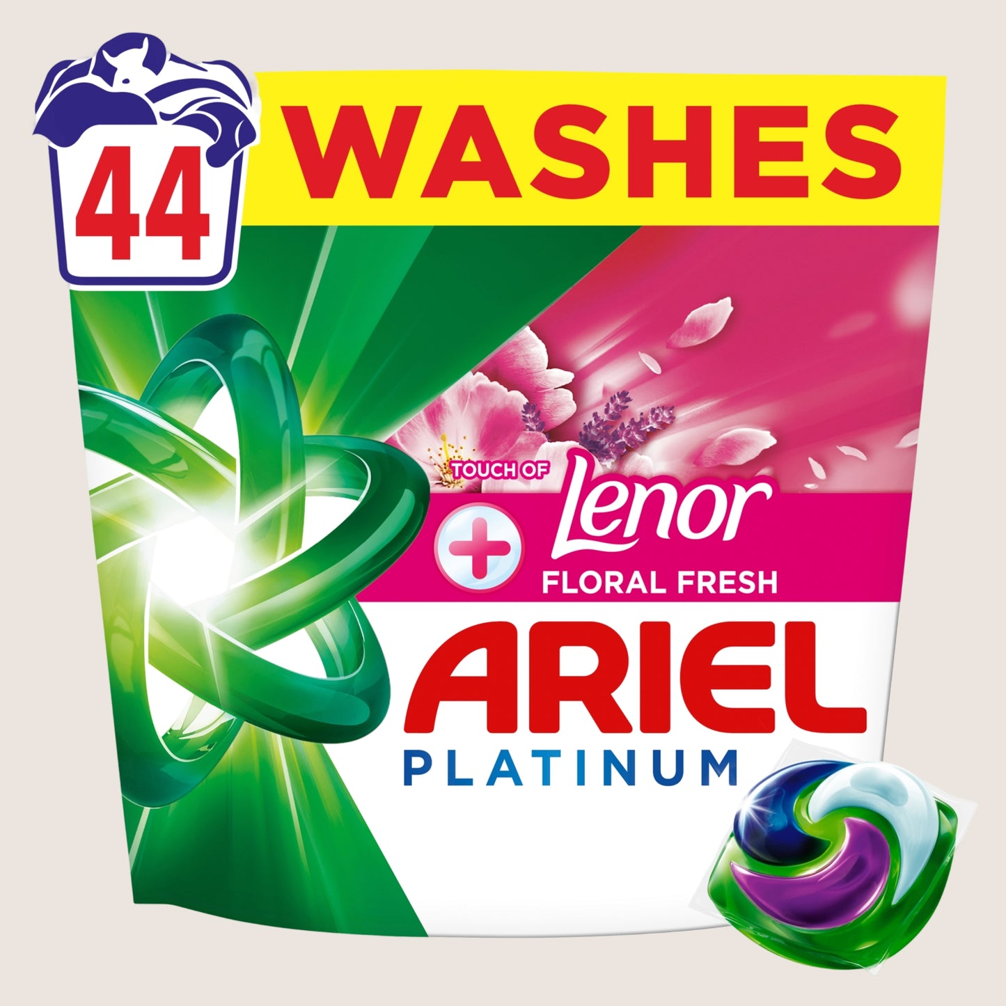 Ariel Platinum PODS Washing Capsules 44