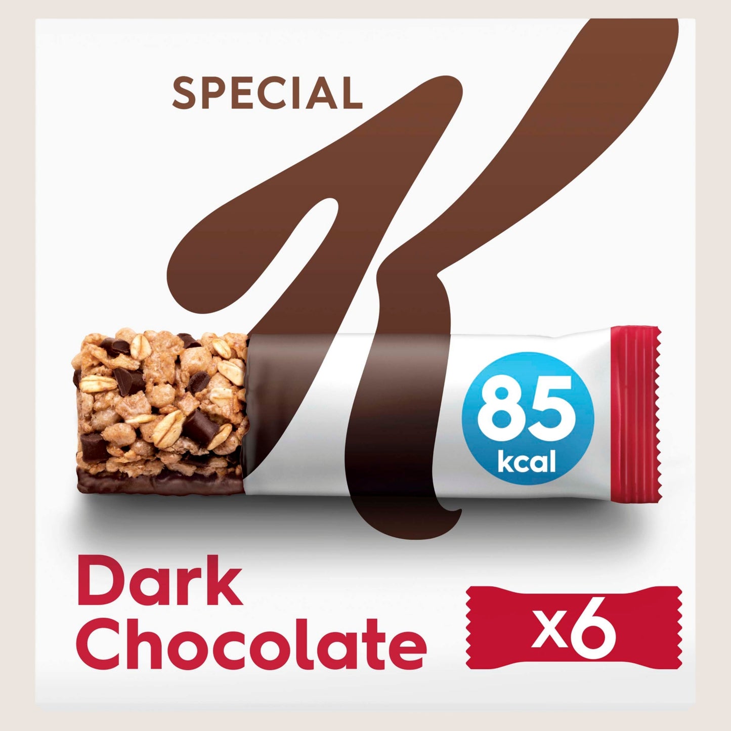 Kellogg's Dark Chocolate Wholegrain 6 x 21.5g