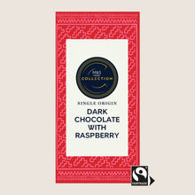 M&S Collection Single Origin Dark Chocolate With Raspberry 100 g