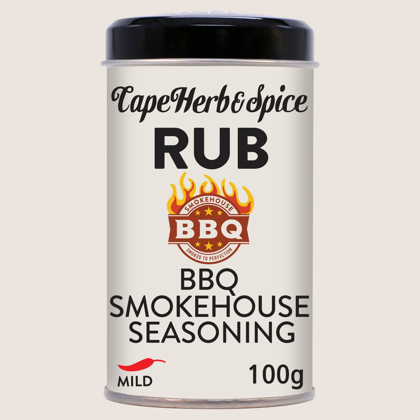 Cape Herb & Spice Rub Smokehouse BBQ Seasoning Halal Certified 100g