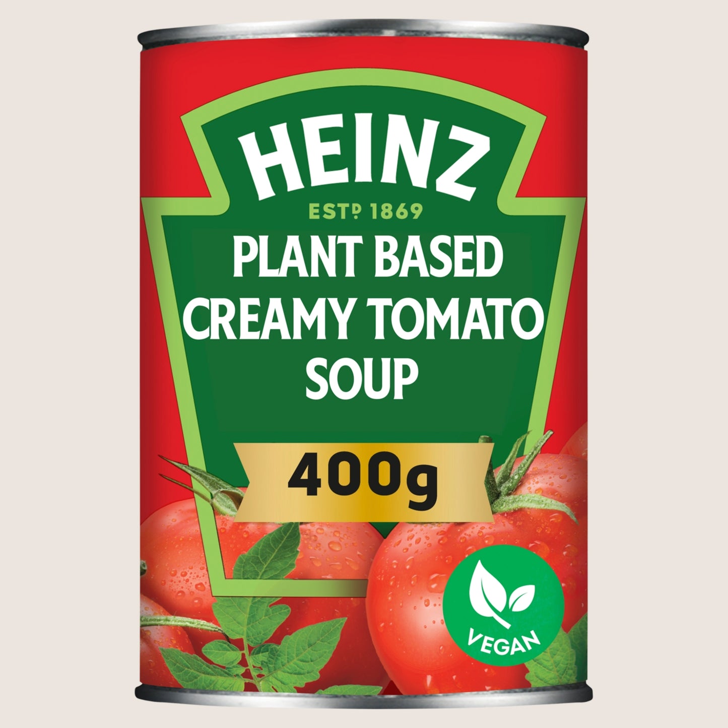 Heinz Plant Based Vegan Creamy Tomato Tinned Soup Low Fat 400g