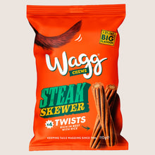 Wagg Chews Steak Skewer Twists Nutritionally Complete 110g