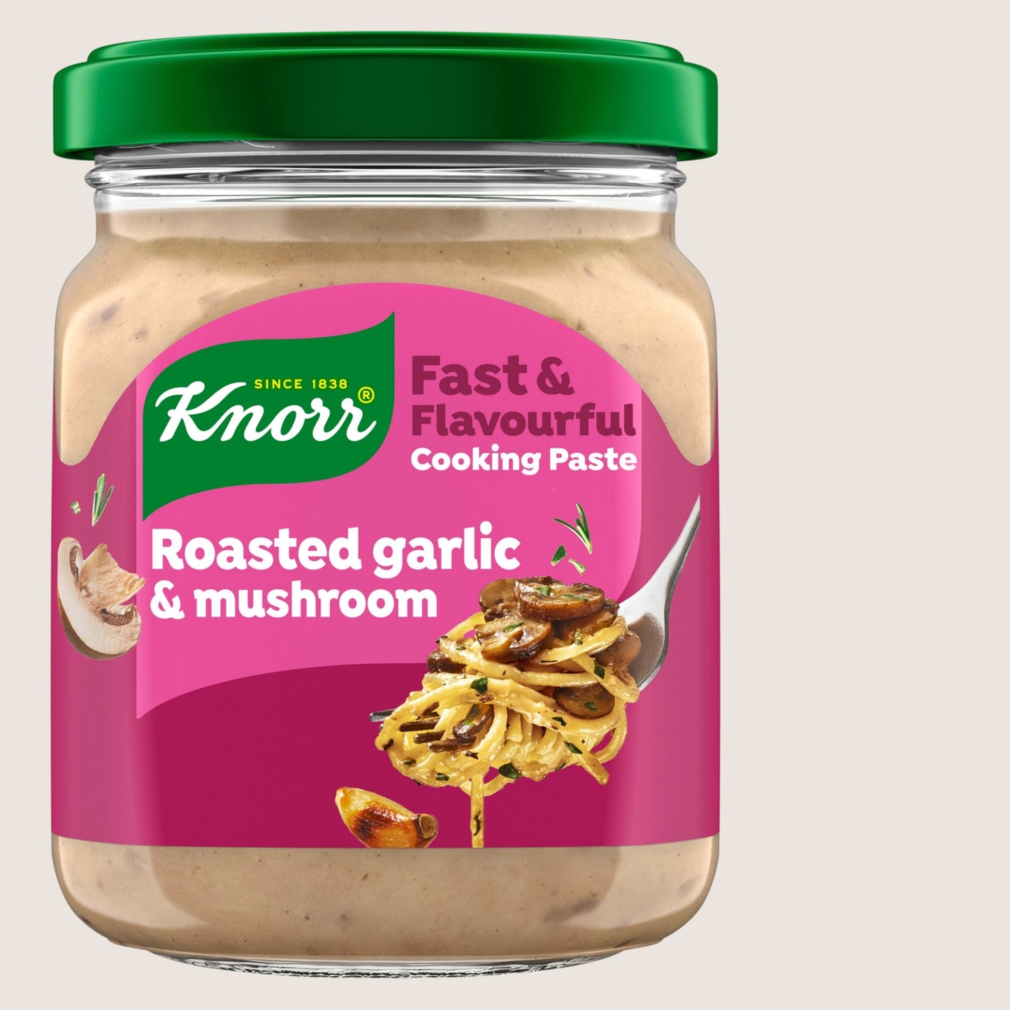 Knorr Roasted Garlic & Mushroom Cooking Paste Vegan Friendly 165 g