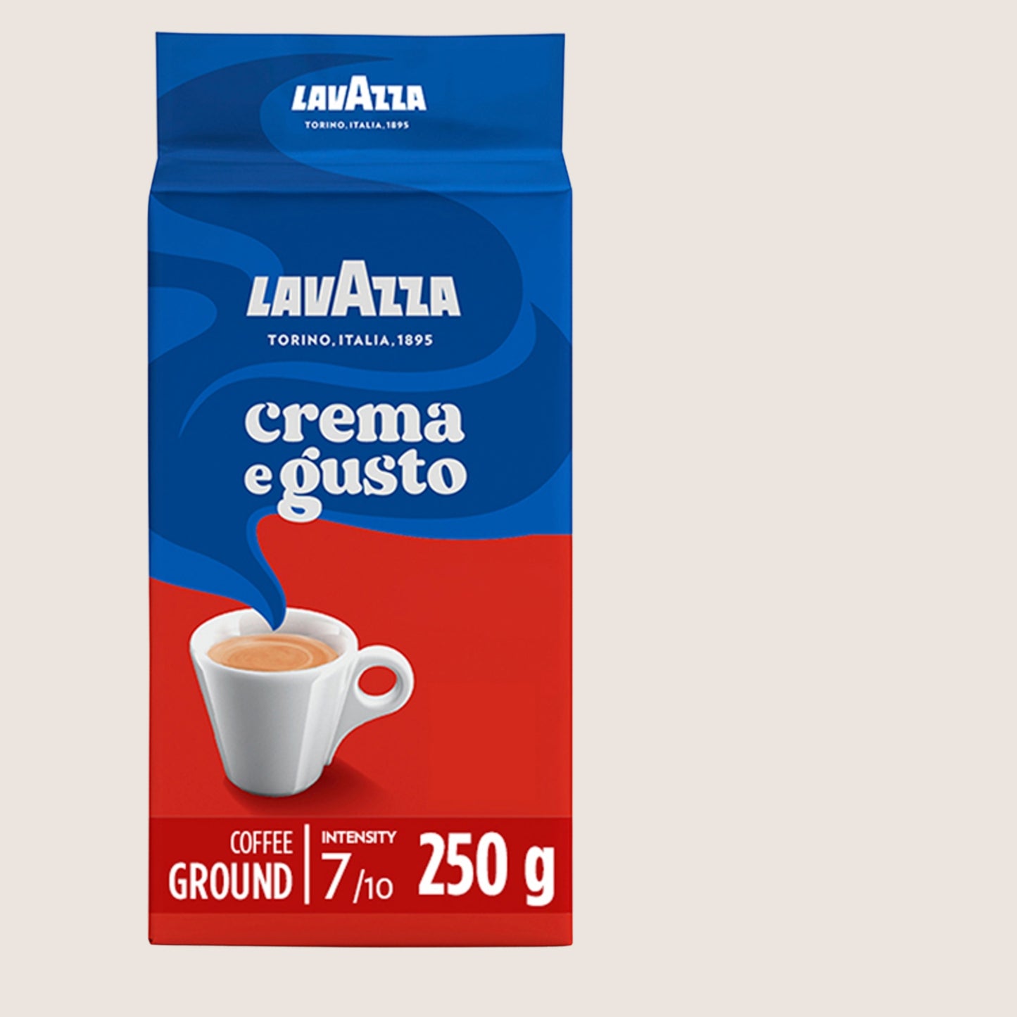 Lavazza Crema E Gusto Classico Ground Coffee No Artificial Additives 250g