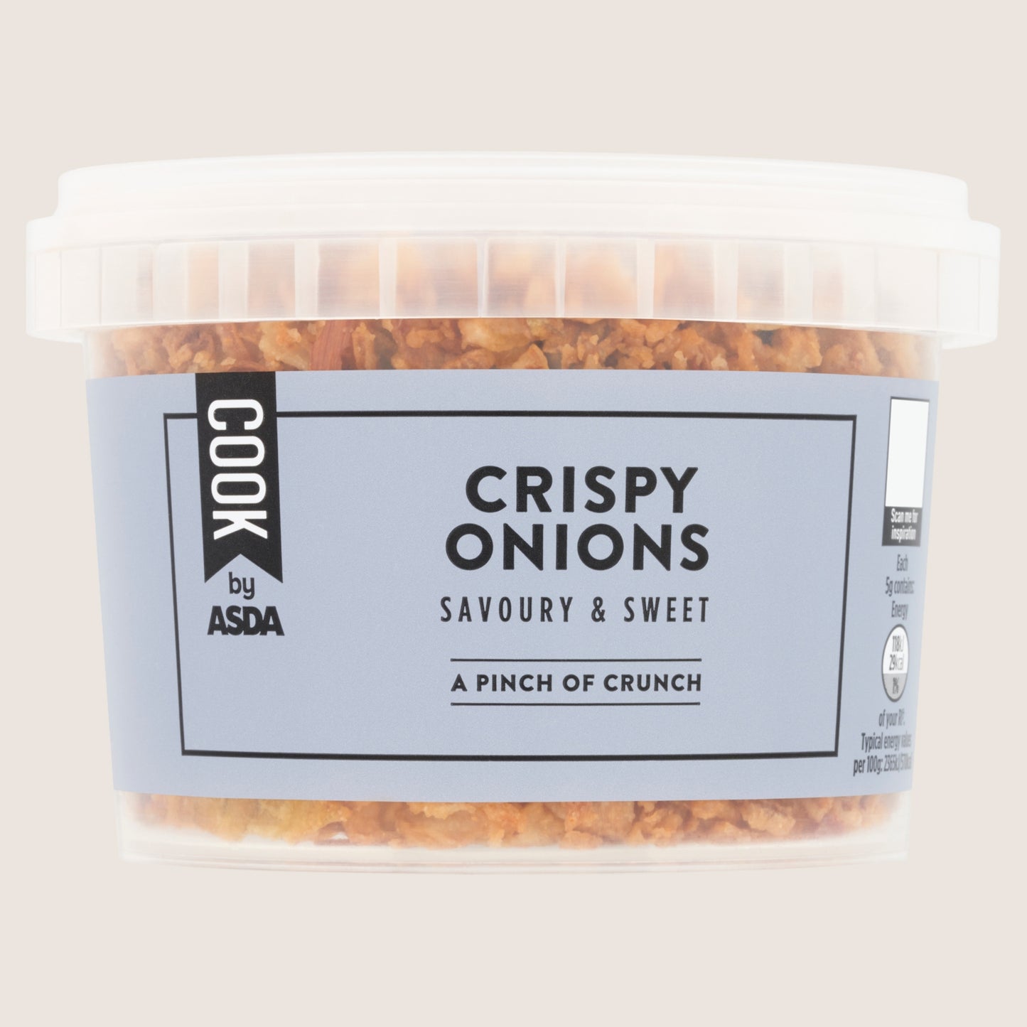 Cook by ASDA Cook Crispy Onions No Artificial Additives 100g