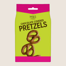 M&S Chocolate Covered Pretzels Real Chocolate 95 g