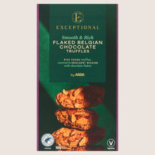 Exceptional by ASDA Flaked Belgian Chocolate Truffles 160g