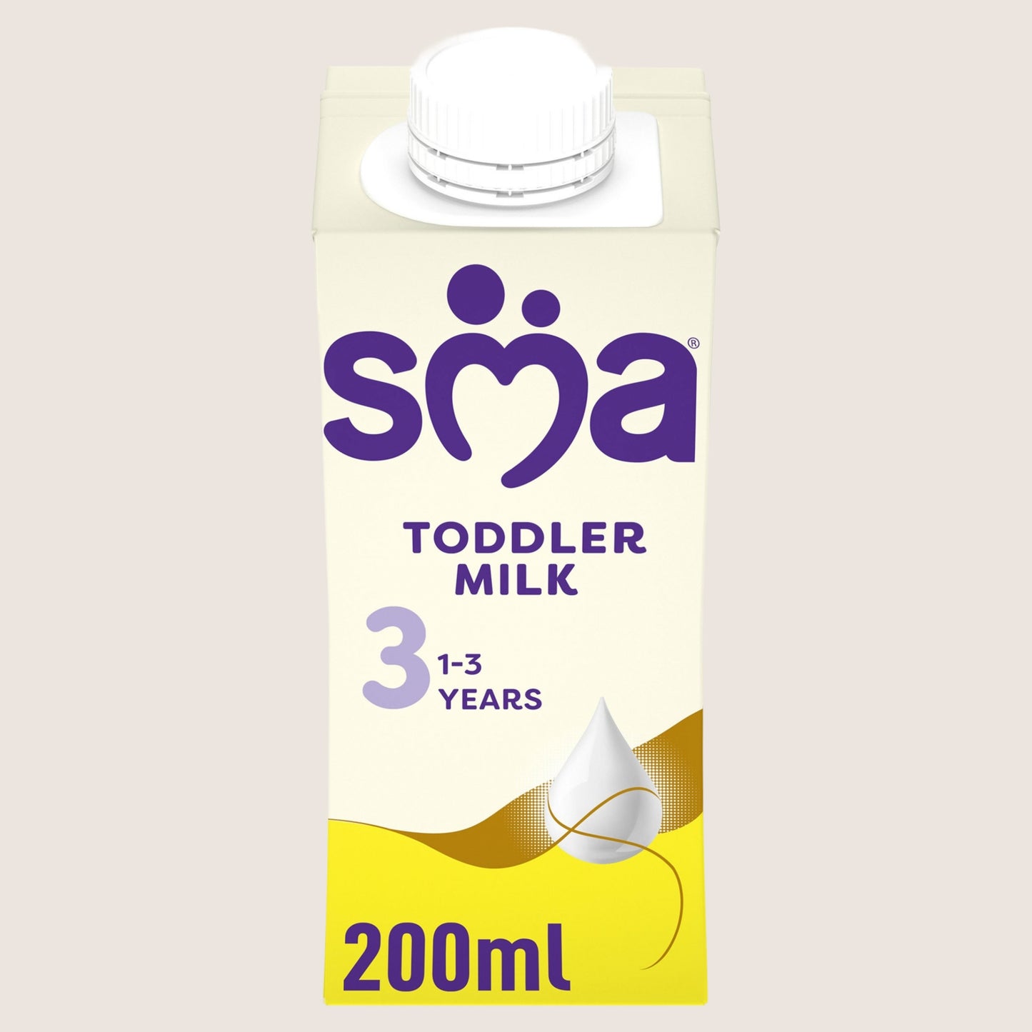 SMA ® 3 Toddler Baby Milk Ready to Drink Liquid Formula 1-3 Years Suitable from Birth 200ml