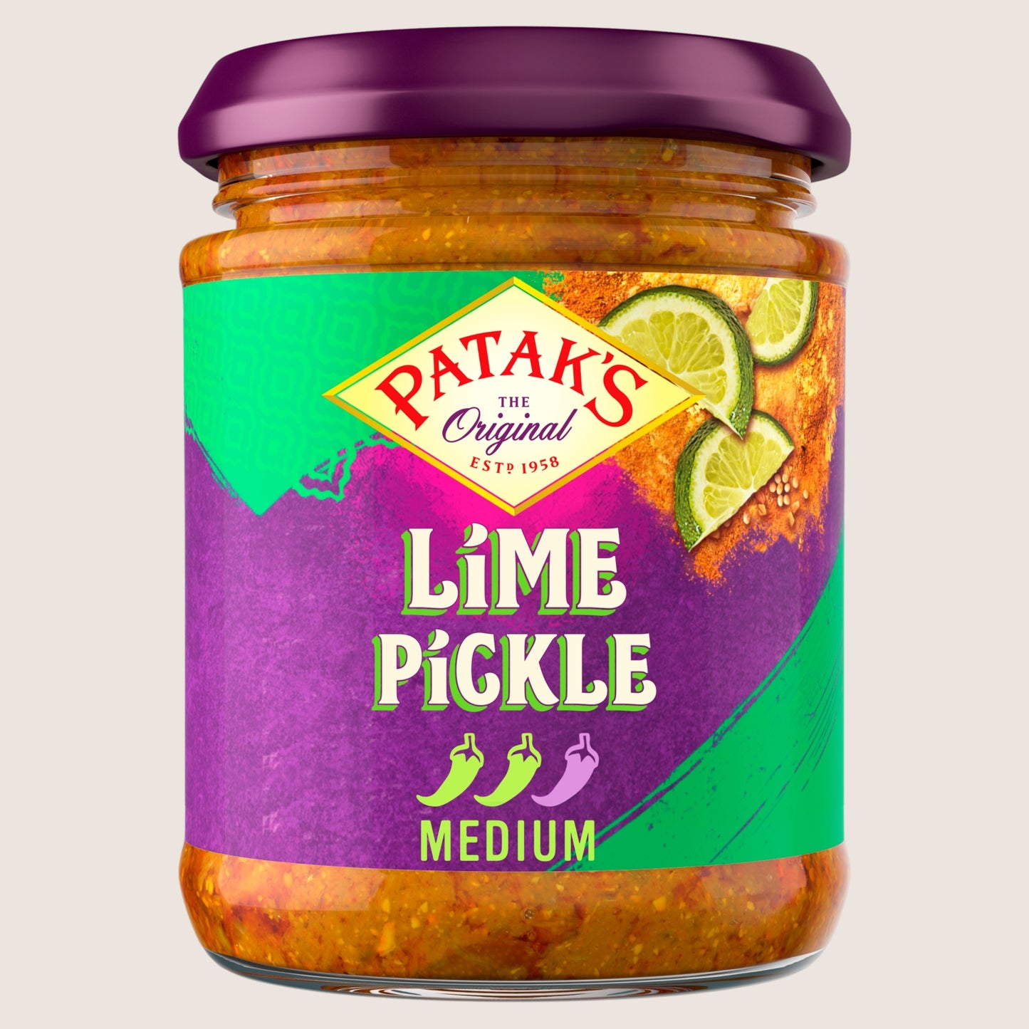Patak's the Original Lime Pickle No Artificial Additives 170g