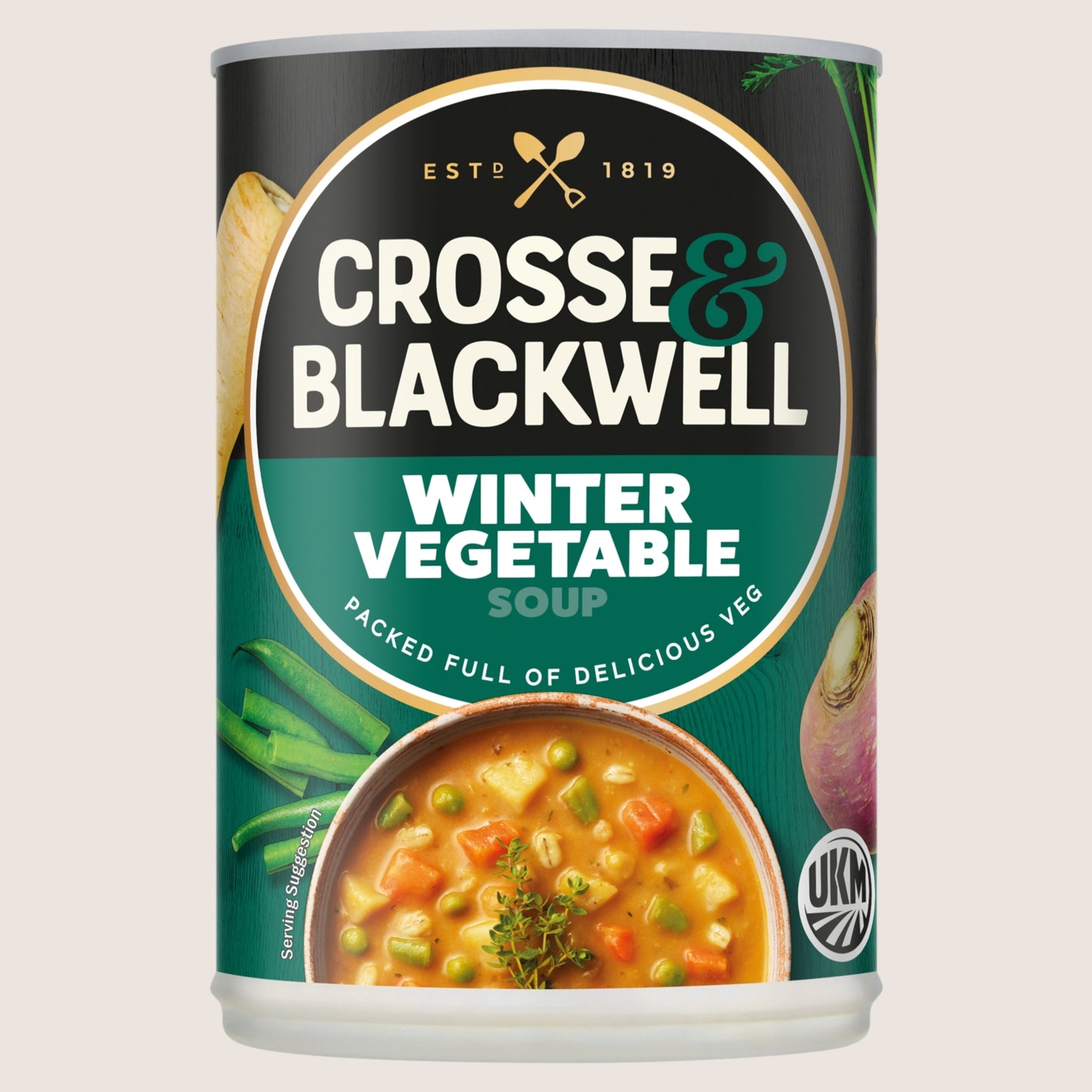 Crosse & Blackwell Winter Vegetable Soup No Artificial Additives 400g