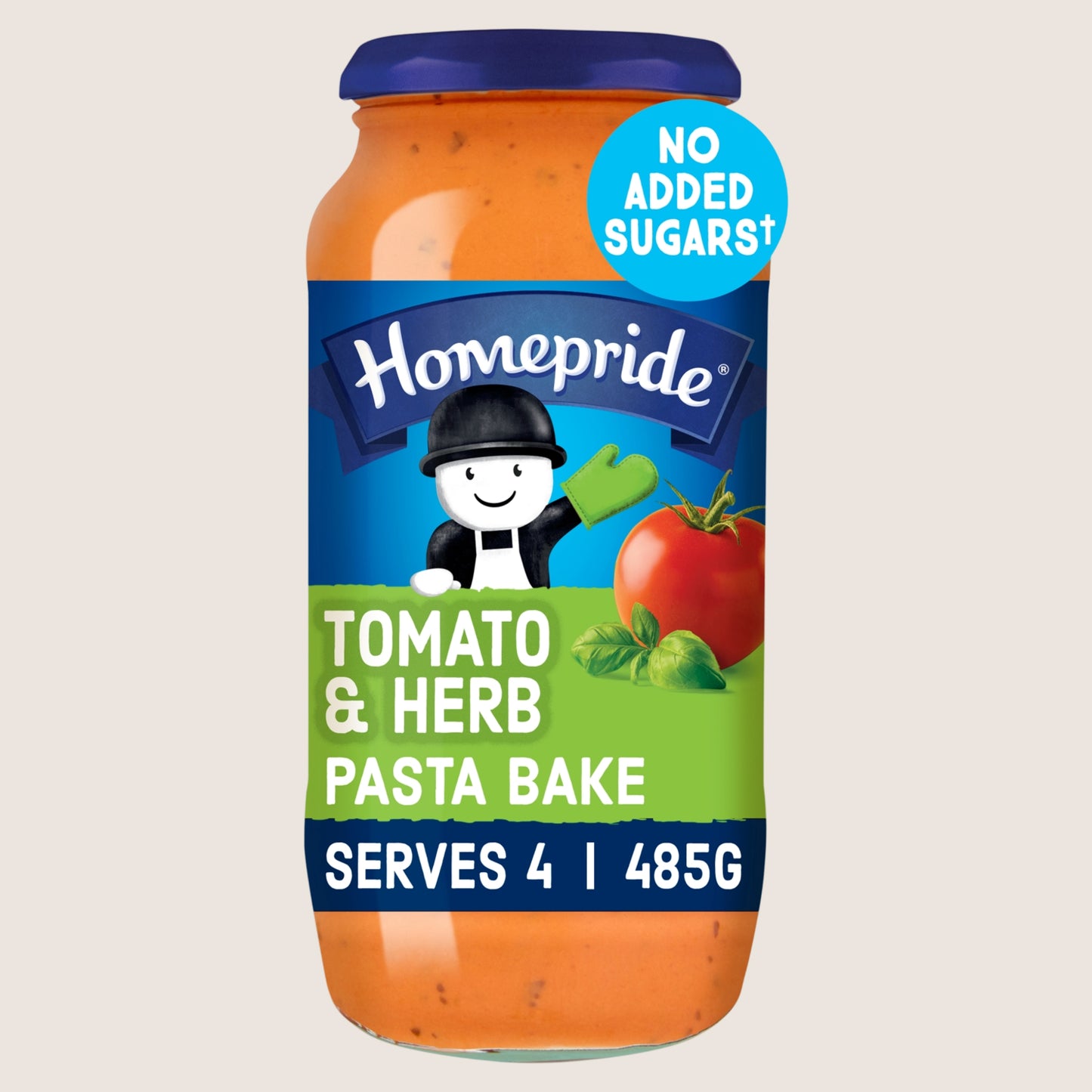 Homepride No Added Sugar Pasta Bake Sauce Tomato & Herb No Added Sugar 485g