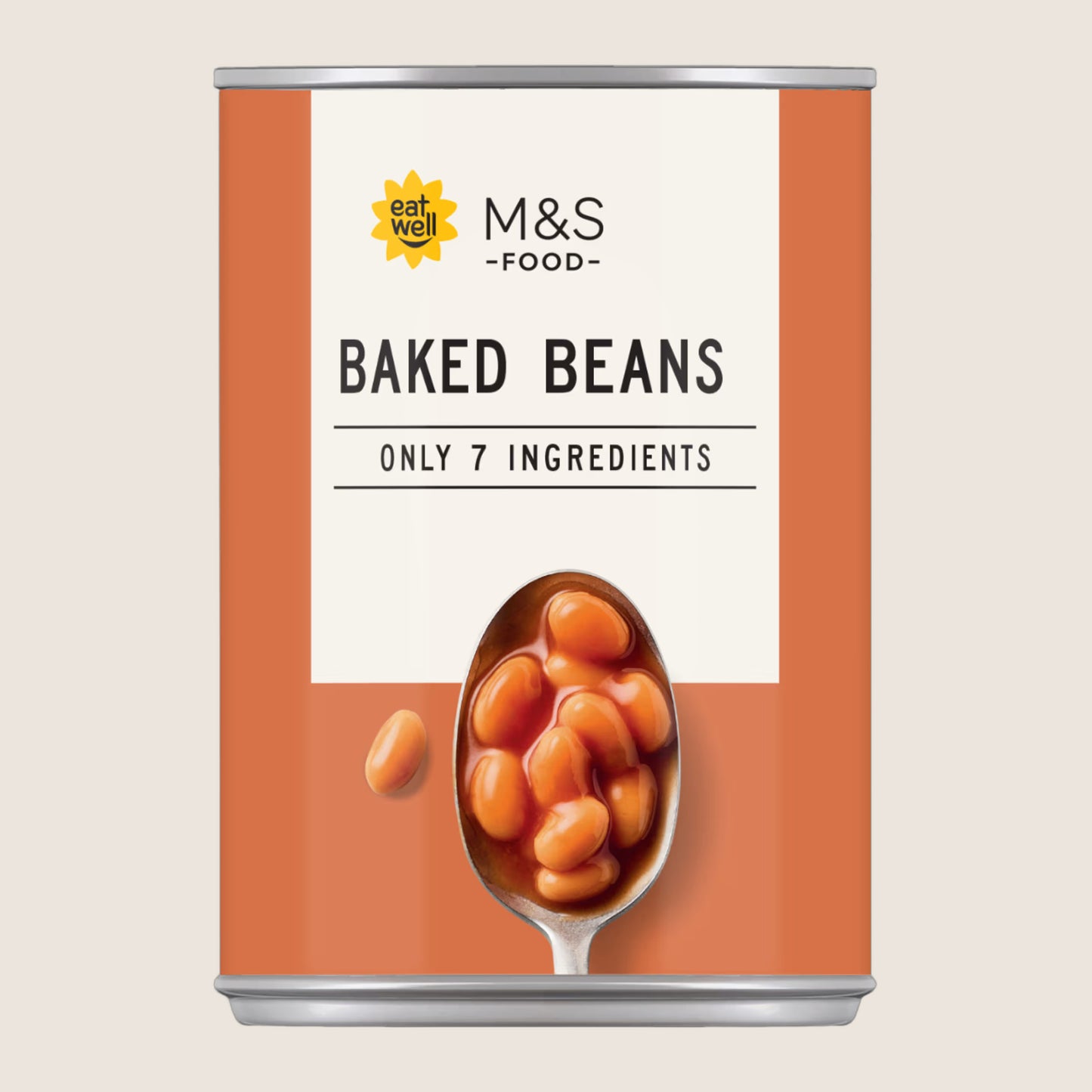 M&S Only 7 Ingredients Baked Beans 400 g