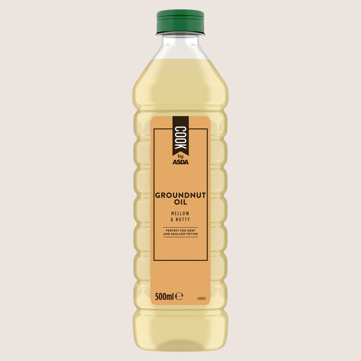 ASDA Cook Groundnut Oil No Artificial Additives 500ml