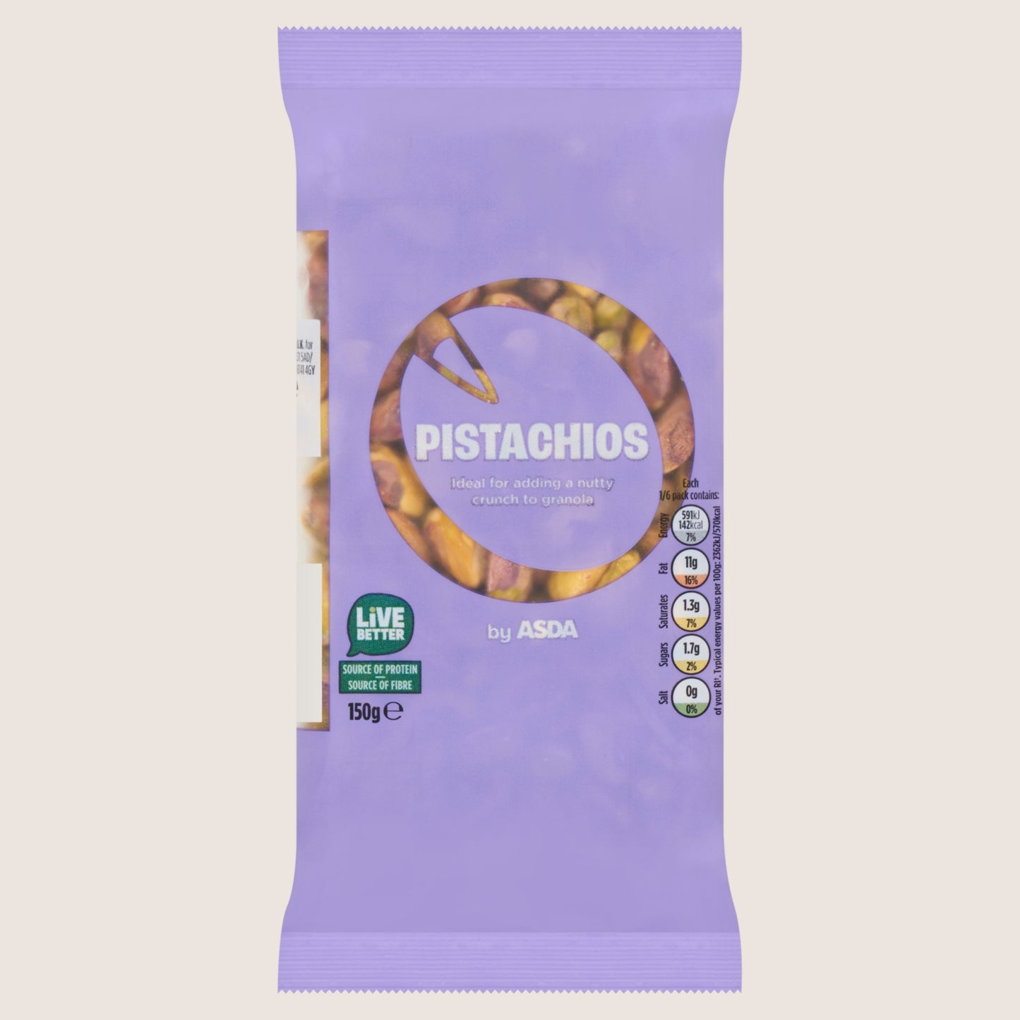 ASDA Pistachios Multipack 150g