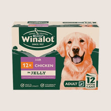 Winalot Classics Mixed in Jelly Chicken Wet Dog Food Complete Nutrition 12x400g