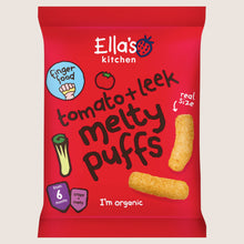 Ella's Kitchen Tomato + Leek Melty Puffs from 6 Months 6 Months Plus 20g