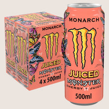 Monster Energy Drink Monarch Refreshing 4 x 500ml