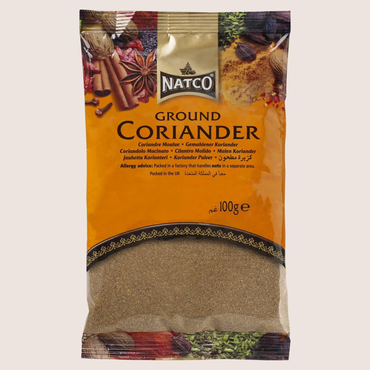 Natco Ground Coriander No Artificial Additives 100g