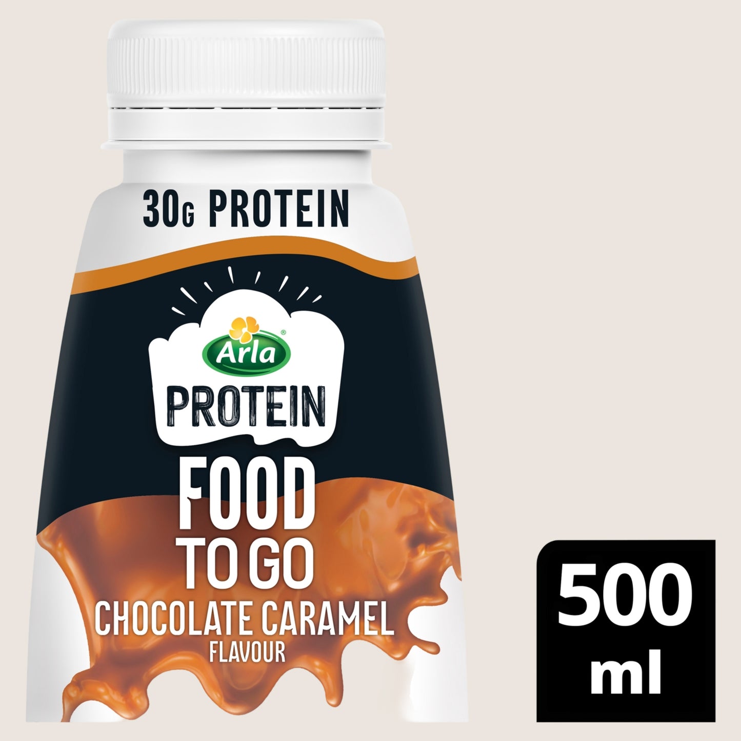 Arla Protein Food To Go Chocolate Caramel Flavoured Meal Replacement Shake