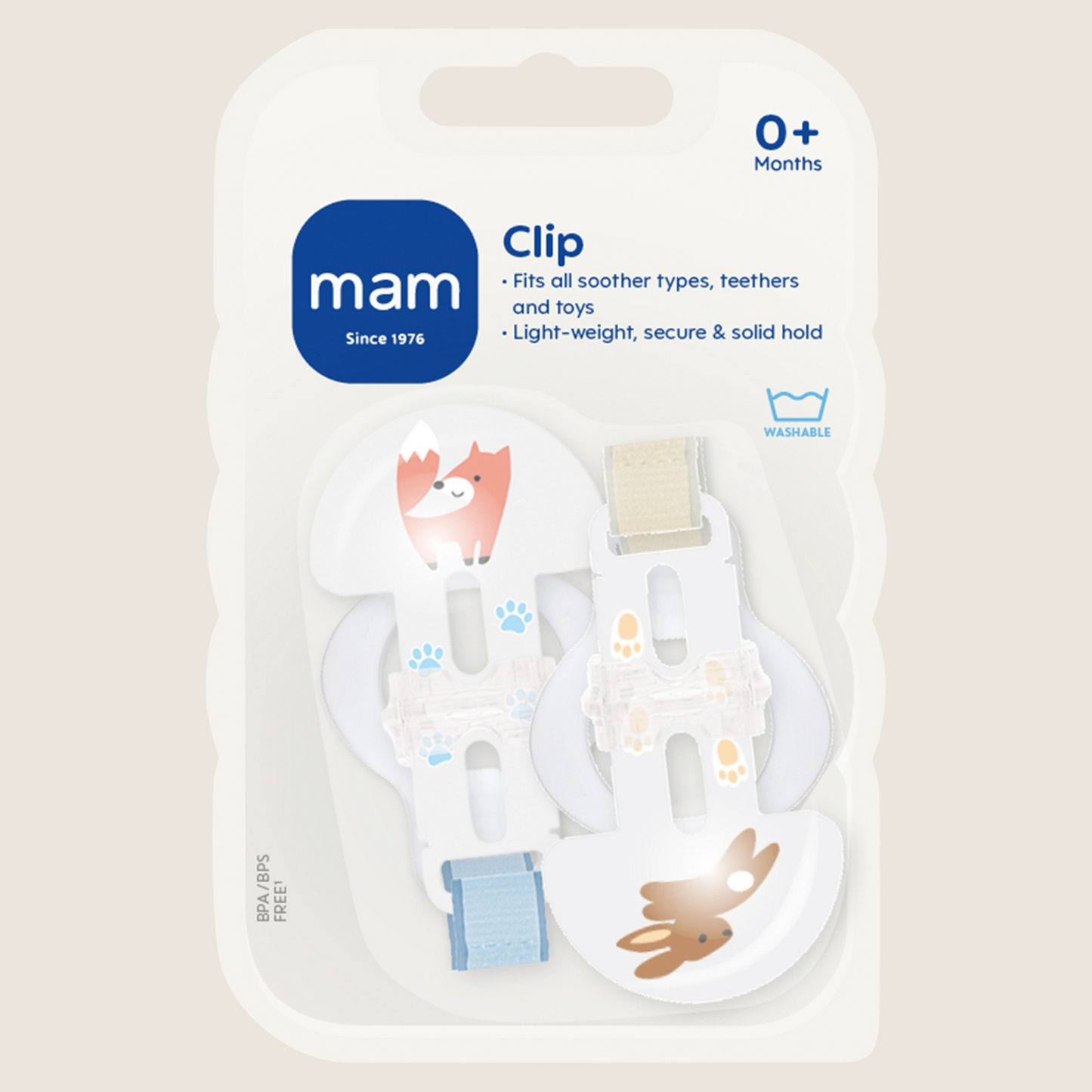MAM Clip 0+ Months Gentle Formula