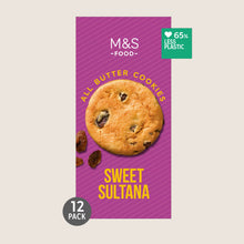 M&S 12 All Butter Sultana Cookies All Butter Recipe 200 g