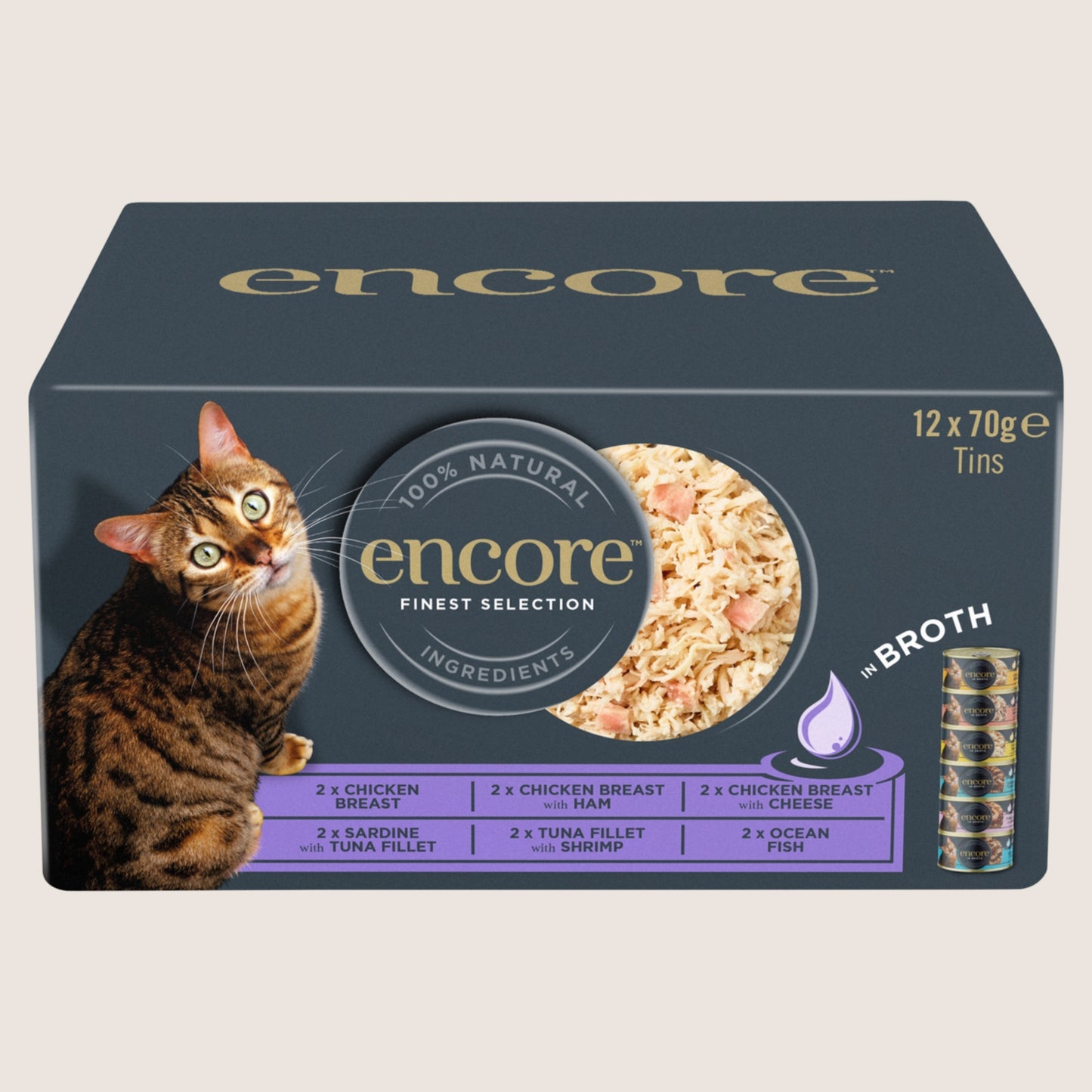 Encore Finest Selection in Broth Complete Nutrition 12 x 70g