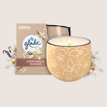 Glade Candle Sheer Vanilla Blossom 108g